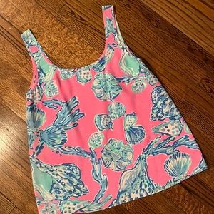 Lilly Pulitzer 100% Silk Top